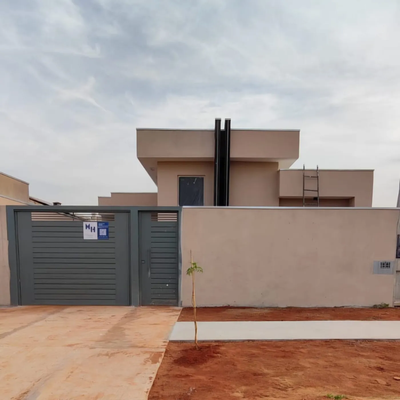 Foto real da obra Residencial Multifamiliar G1